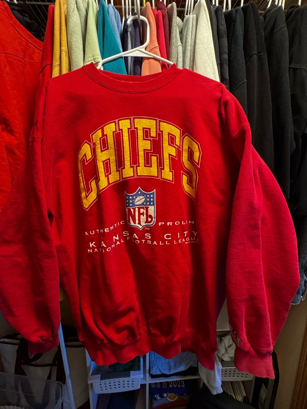 1994 chiefs crewneck